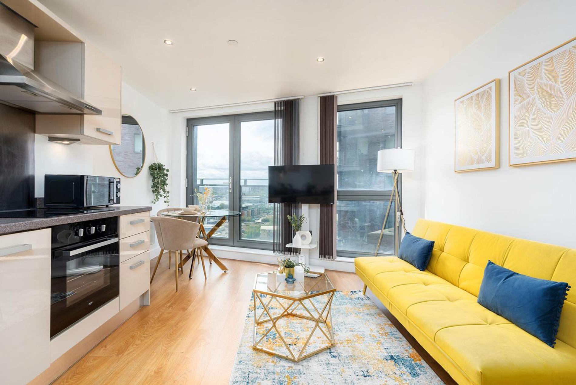 Exclusive Apartment - City Centre - Free Parking -Wifi Netflix- Juliet Balcony Leeds  Kültér fotó